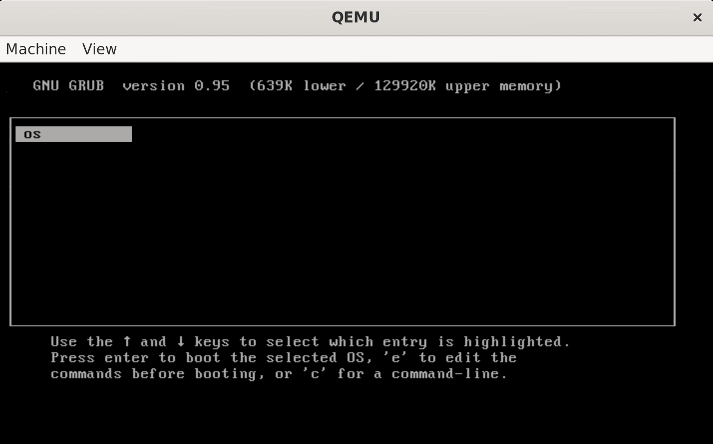 32-bit x86 Kernel Implementation